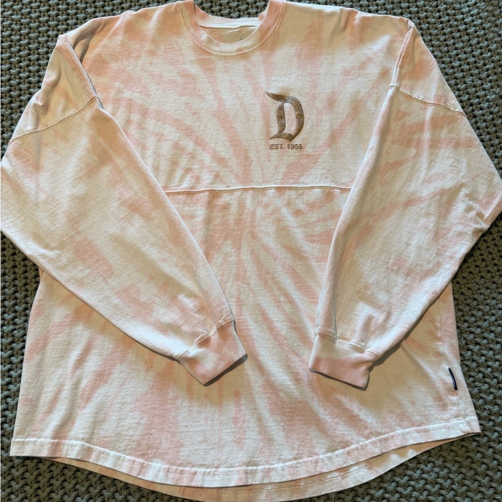 Disneyland Spirit Jersey Pink Tie-Dye